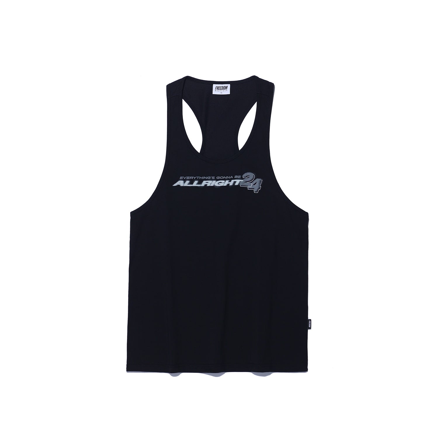 เสื้อวิ่ง ALLRIGHT ไร้แขน (สีดำ)