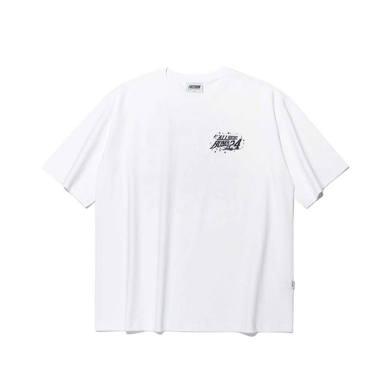 เสื้อยืด ALLRIGHT Night Overfit (สีขาว)