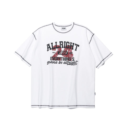 เสื้อยืด ALLRIGHT Basic (สีขาว)