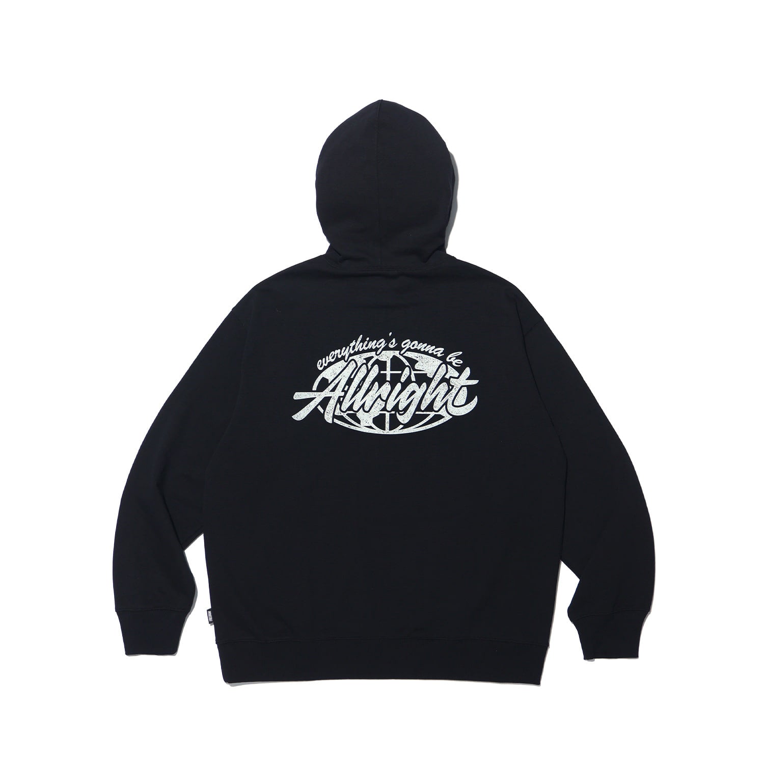 ALLRIGHT เสื้อฮู้ด Varsity (สีดำ)