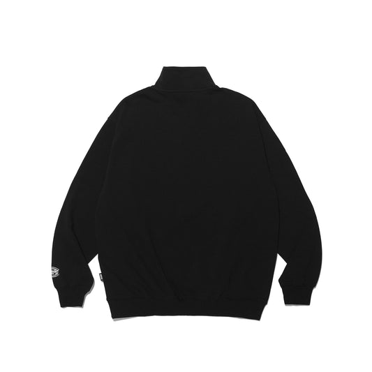 เสื้อฮาล์ฟซิป ALLRIGHT Varsity (สีดำ)