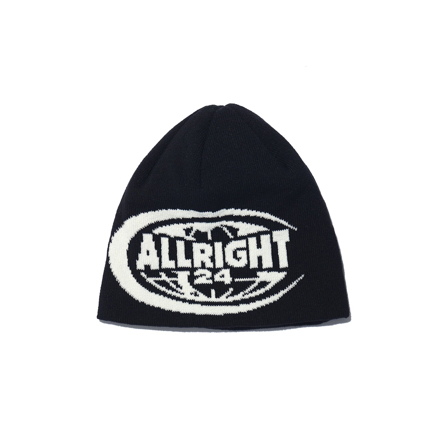 หมวกบีนนี่ ALLRIGHT Signature (สีดำ)