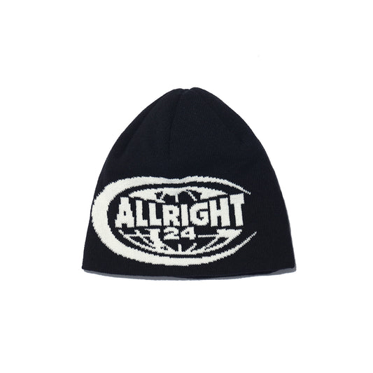 หมวกบีนนี่ ALLRIGHT Signature (สีดำ)