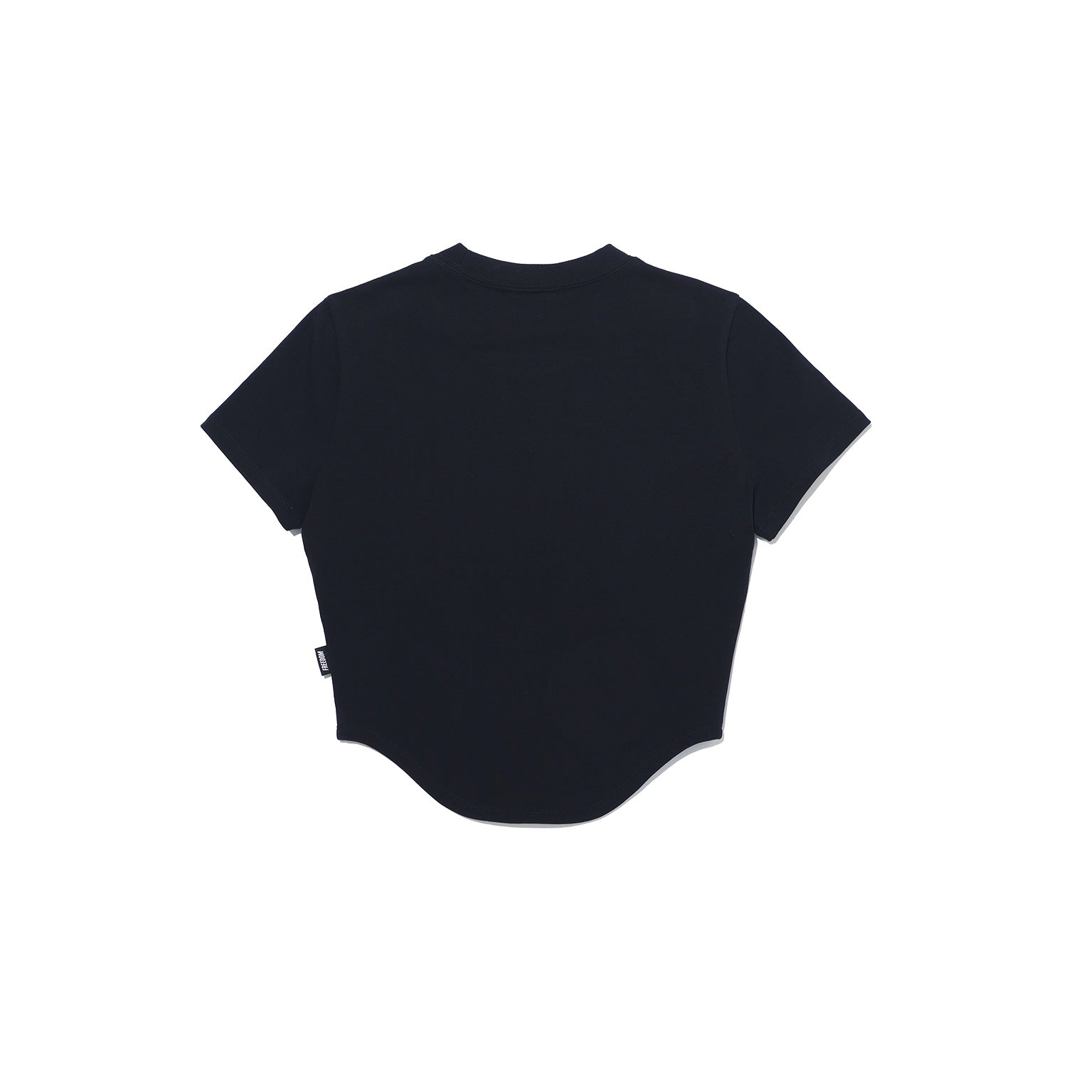 เสื้อครอป Freedom Arch Logo (สีดำ)