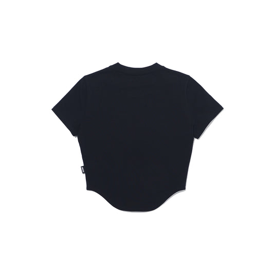 เสื้อครอป Freedom Arch Logo (สีดำ)