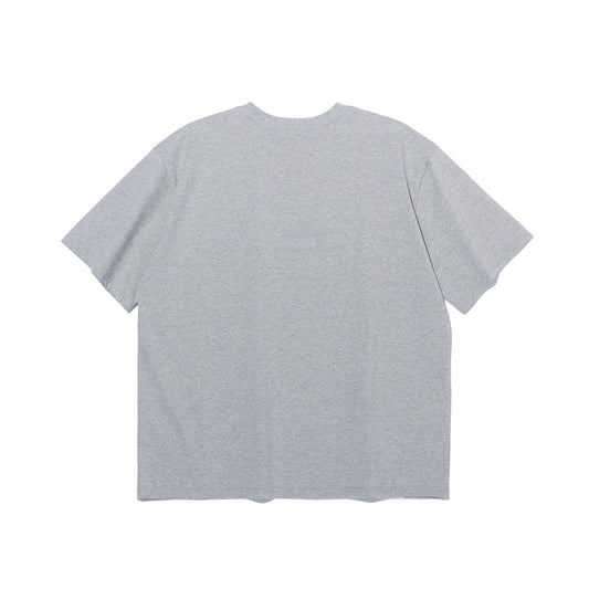 เสื้อยืดทรงกึ่งโอเวอร์ไซส์ Freedom Arch Logo (สีเทา)