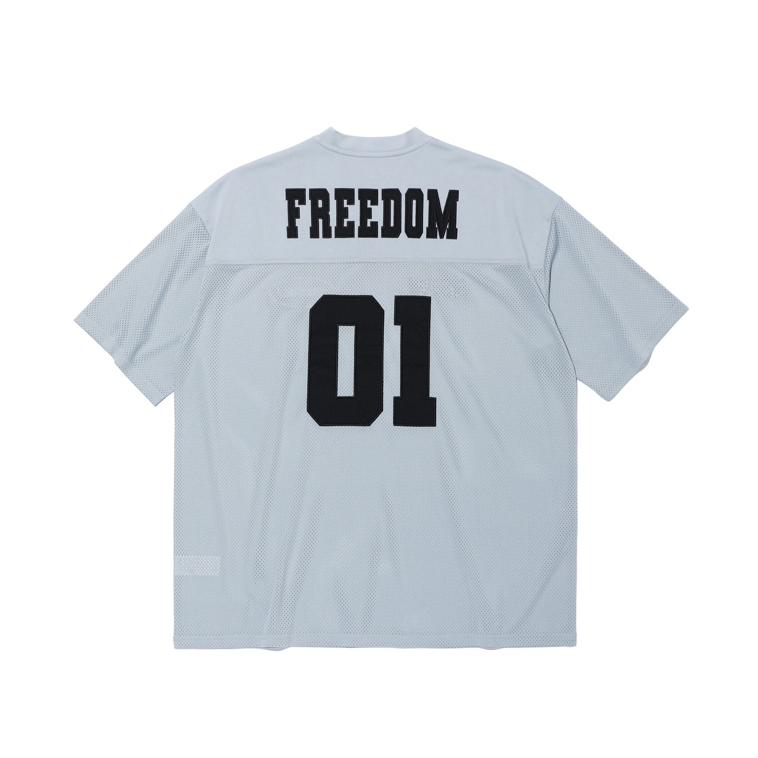 เสื้อรักบี้ตาข่าย FREEDOM (สีเทา)