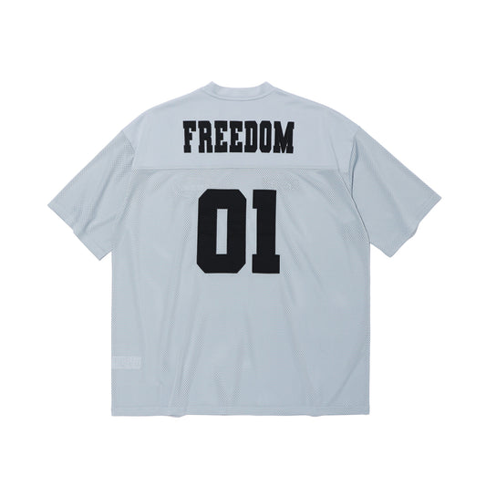 เสื้อรักบี้ตาข่าย FREEDOM (สีเทา)