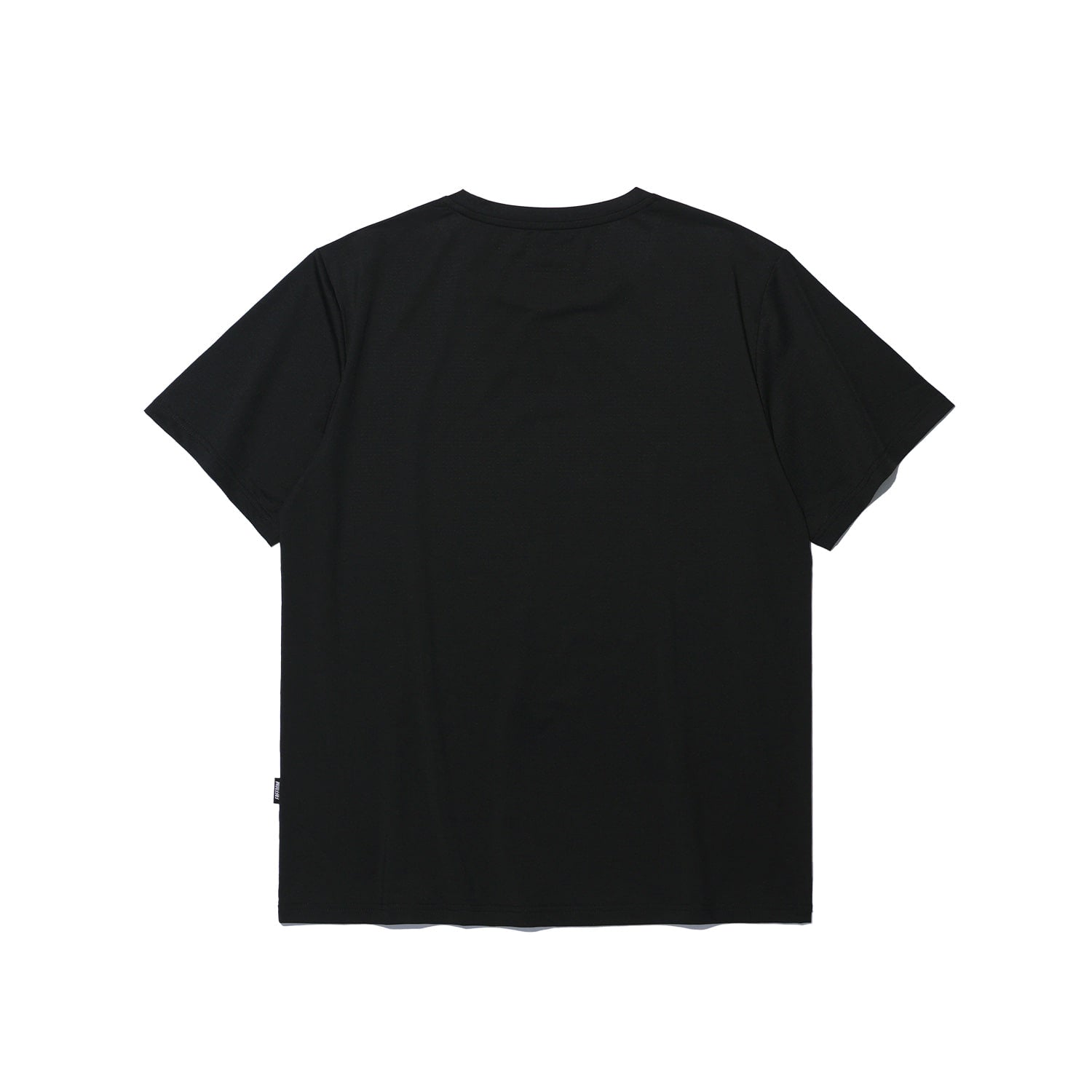 เสื้อยืดกล้ามเนื้อตาข่ายสี่เหลี่ยม (สีดำ)