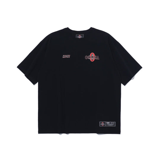 เสื้อยืดคอกลมลายโลโก้ Olympia KEONE (สีดำ)
