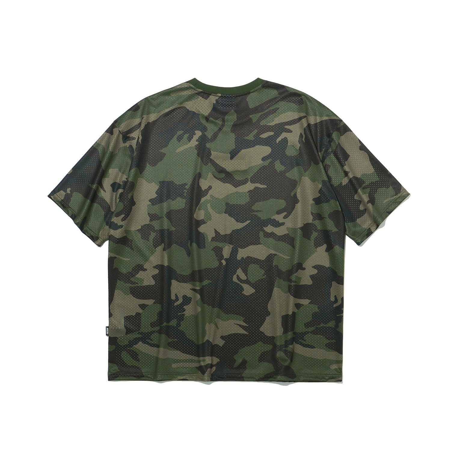 เสื้อยืดโอเวอร์ไซส์ตาข่าย Freedom Logo (ลายพรางเข้ม)