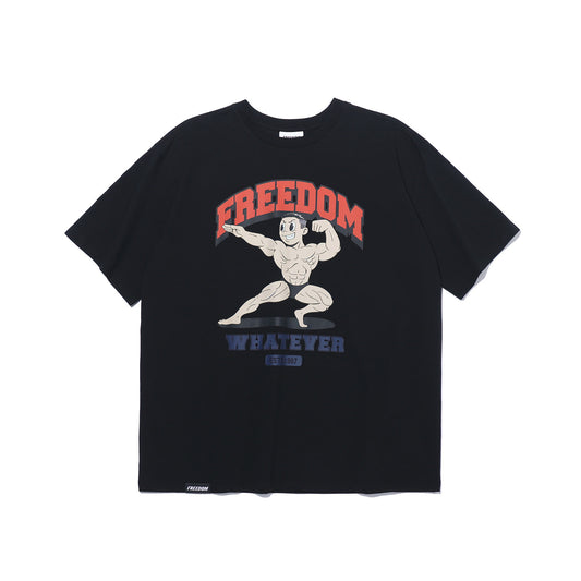 เสื้อยืดพิมพ์ลาย Signature Biceps สำหรับผู้ชาย (สีดำ)