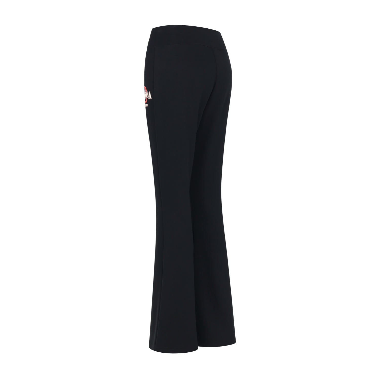 กางเกงสตรี Olympia ทรง Slim Bootcut (สีดำ)