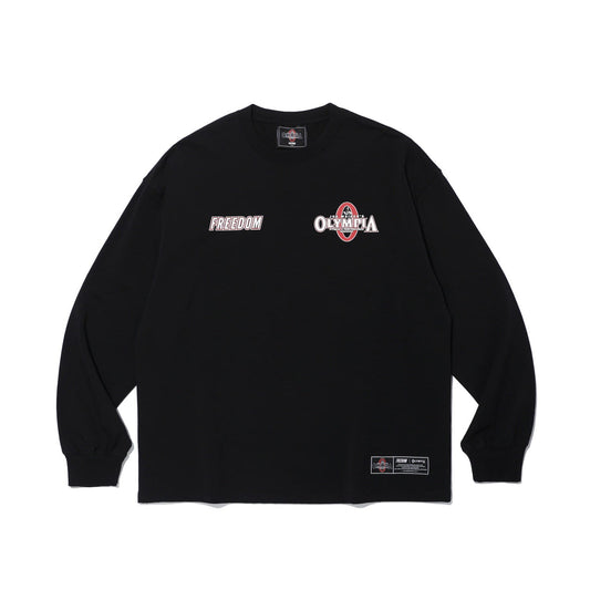 เสื้อแขนยาว Olympia Small Logo (สีดำ)