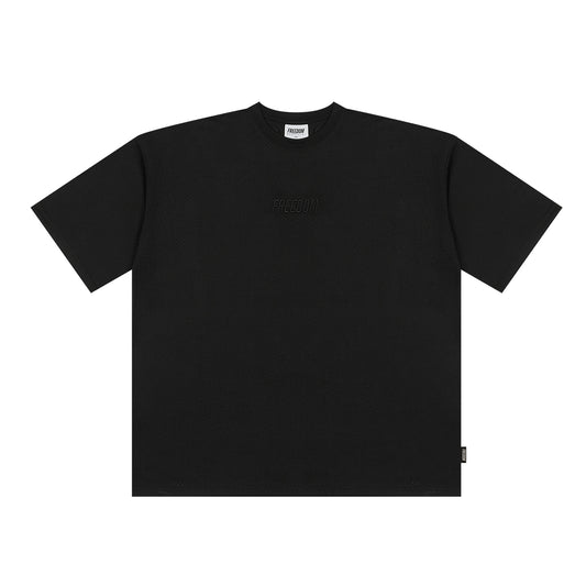 เสื้อยืดตาข่าย Freedom Logo ทรง Overfit (สีดำ)