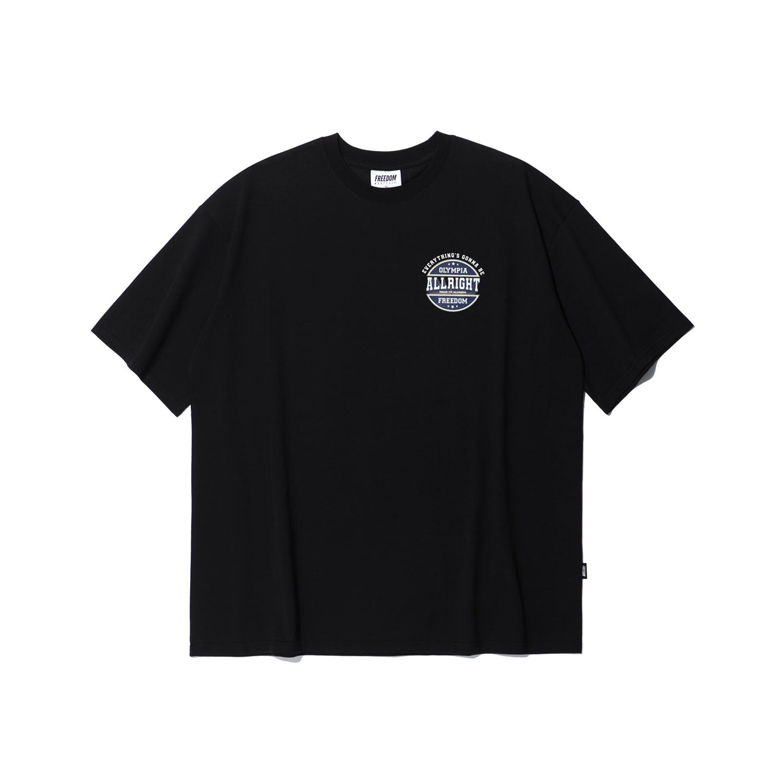 เสื้อยืด ALLRIGHT R.T.O (สีดำ)