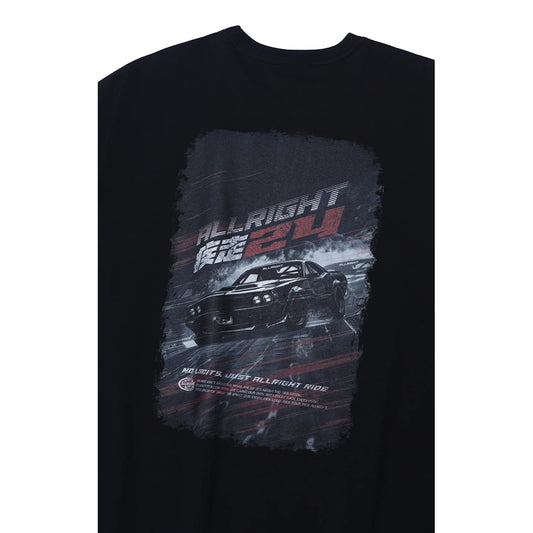 ALLRIGHT เสื้อยืด Run Overfit (สีดำ)