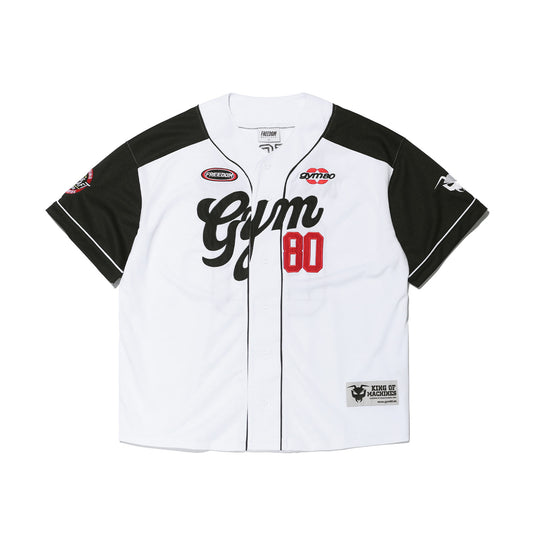 เสื้อเบสบอล GYM80 Block (สีดำ)