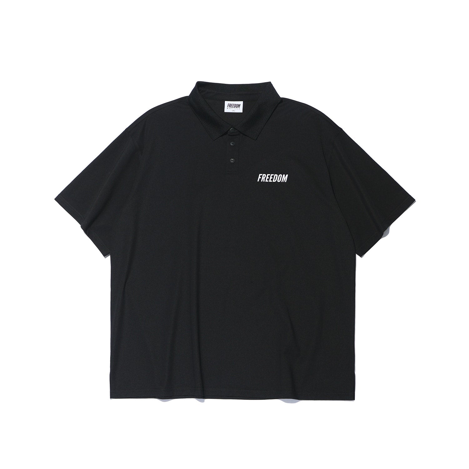 เสื้อยืดโปโลผ้าปิเก้ (สีดำ)