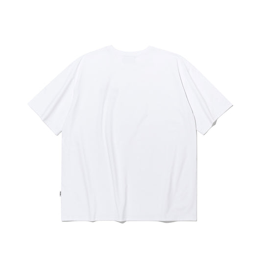 เสื้อยืด Olympia Essential ทรงกึ่งโอเวอร์ไซส์ (สีขาว)