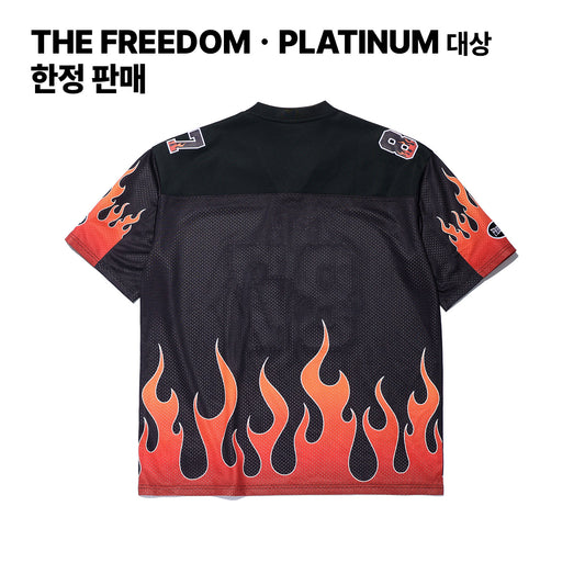 เสื้อรักบี้ Ignite (ดำ/แดง)