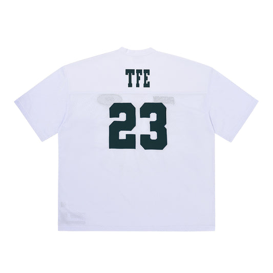 เสื้อรักบี้ตาข่าย TFE (สีขาว)