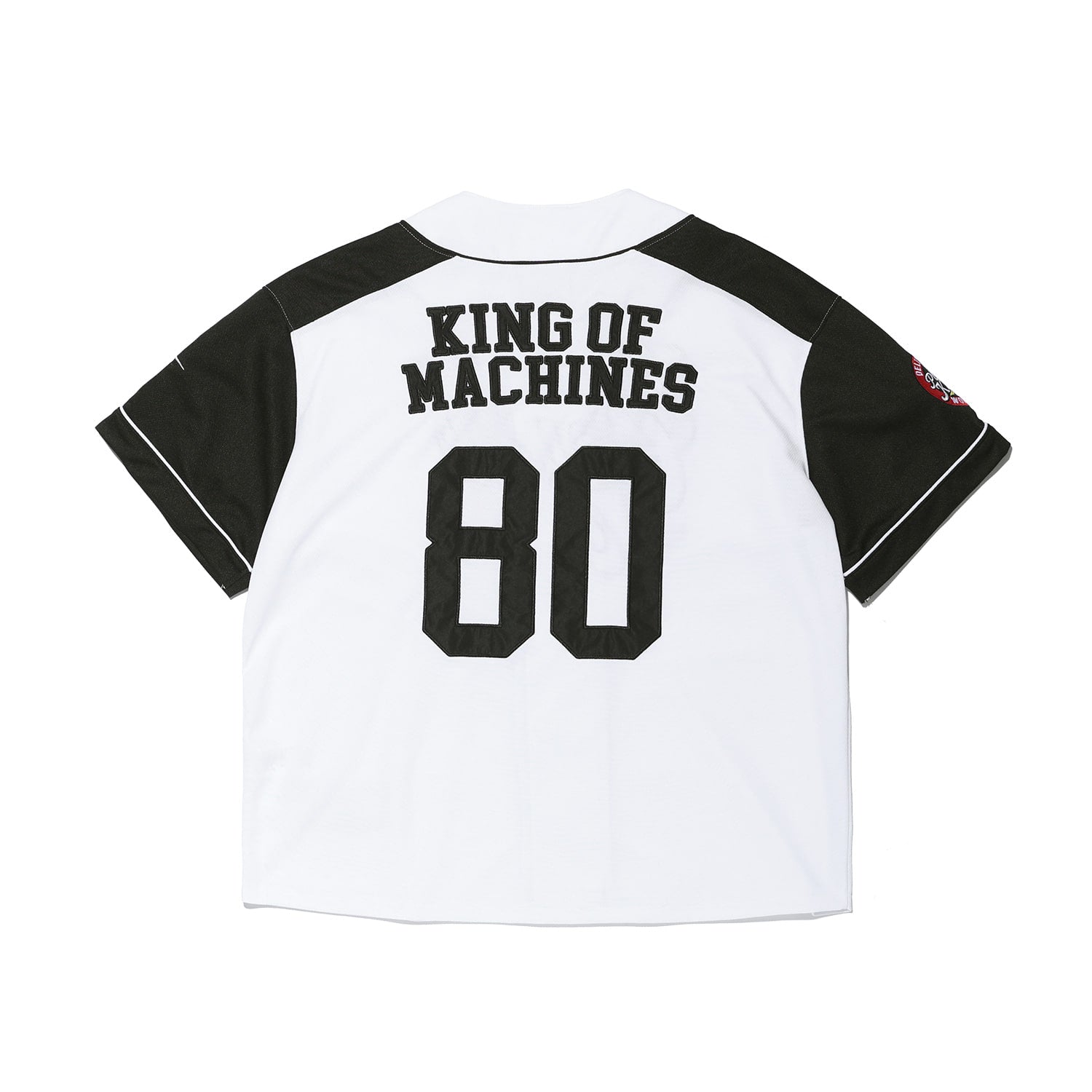 เสื้อเบสบอล GYM80 Block (สีดำ)