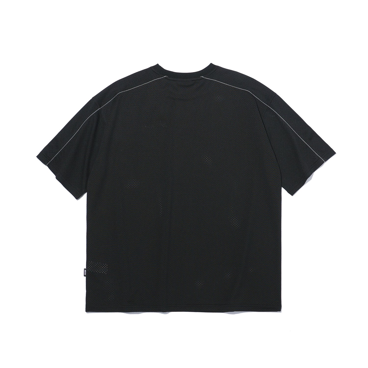 เสื้อยืดผ้าตาข่าย sideline (สีดำ)