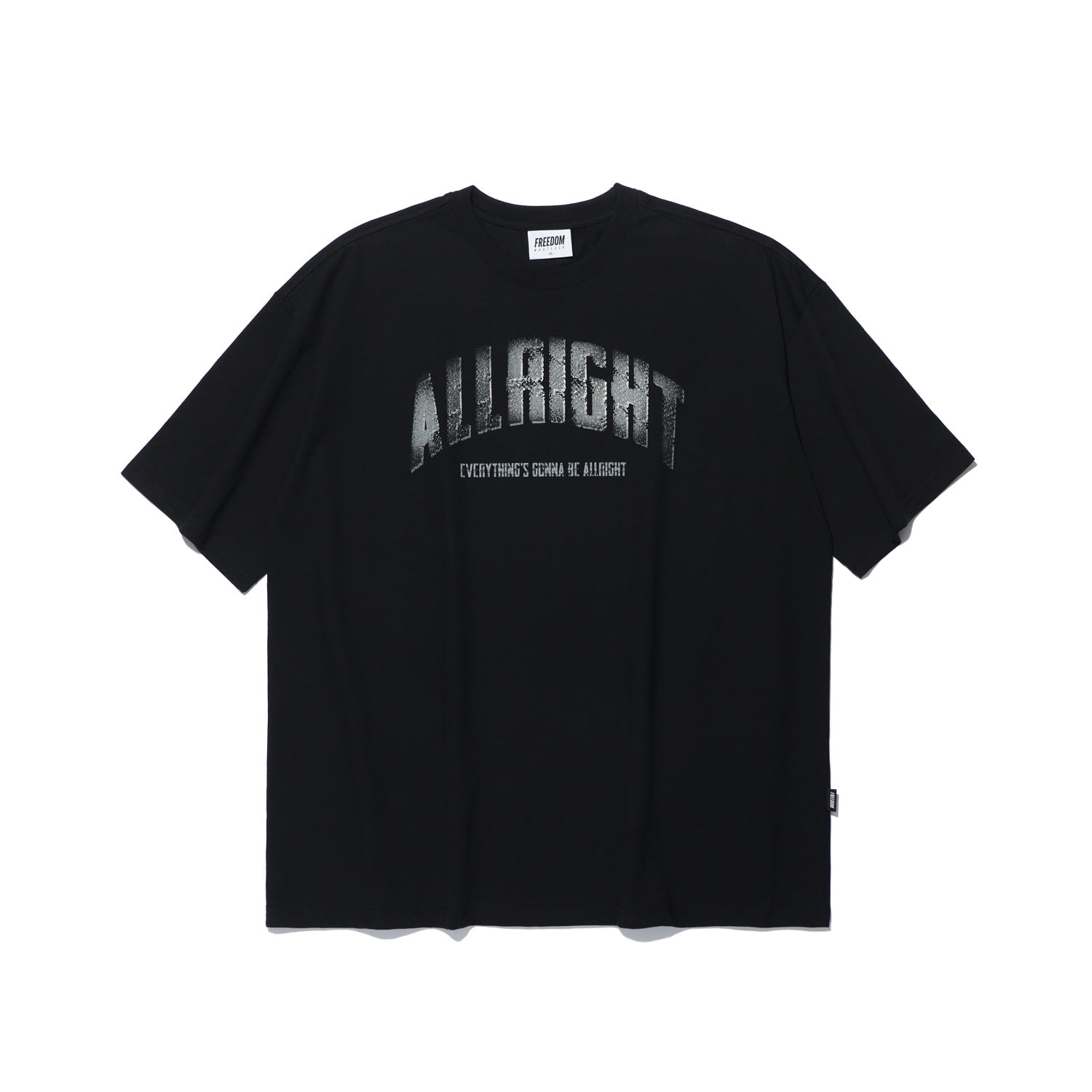 เสื้อยืด All Right 24 Rise (สีดำ)