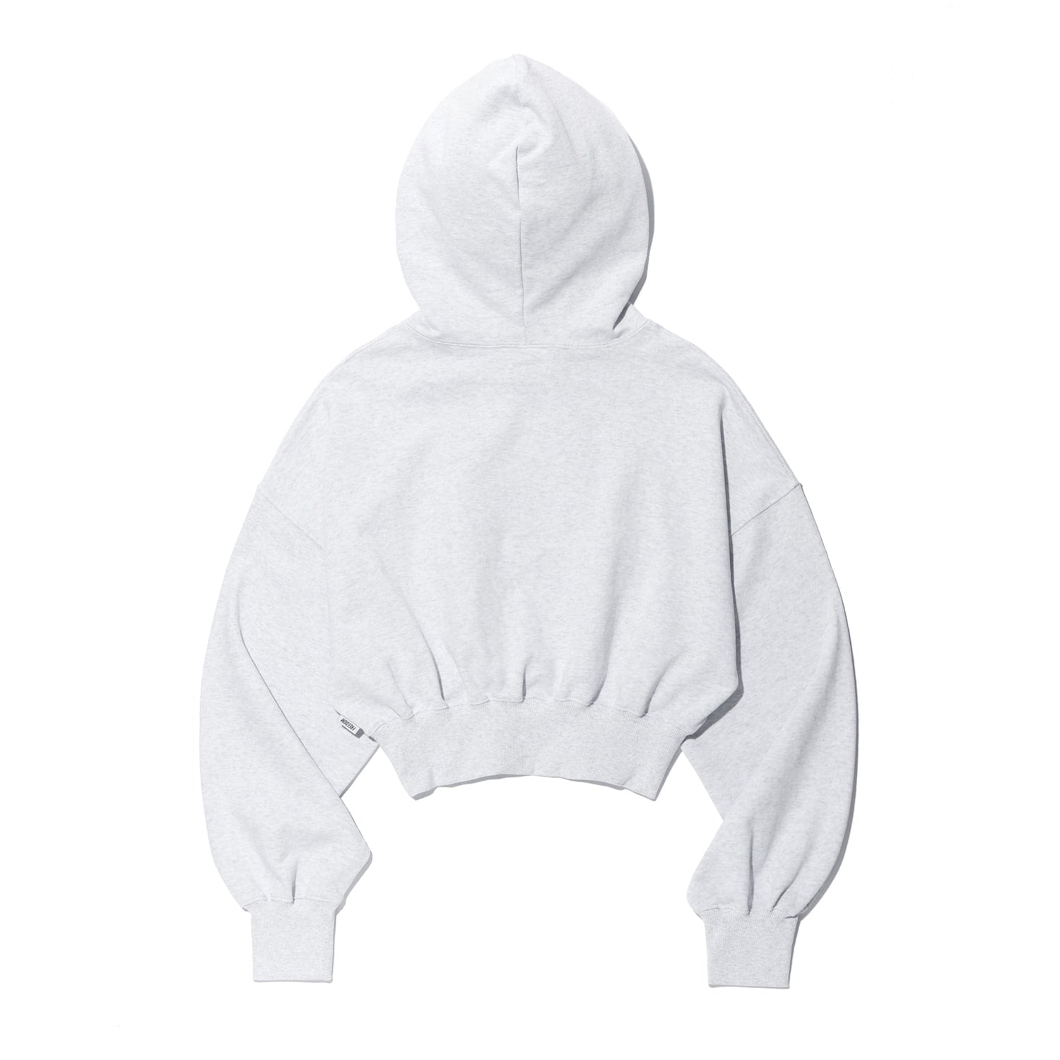 เสื้อฮู้ดดี้ครอปปักตัวอักษรสำหรับผู้หญิง (สีกรมท่า)