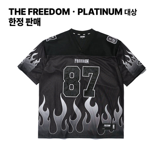 เสื้อรักบี้ Ignite (สีดำ/ขาว)