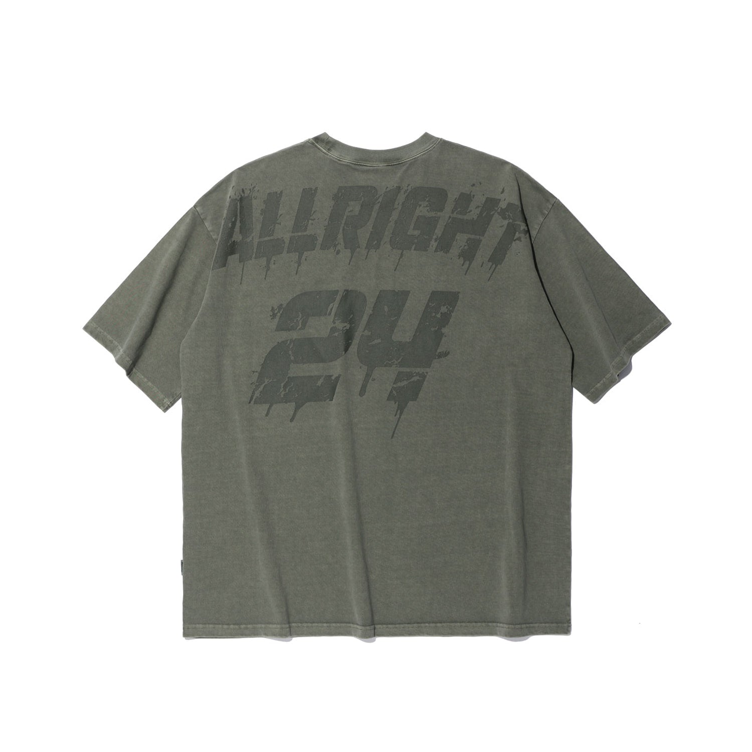 เสื้อยืด Pigment ALLRIGHT 24 (สีกากี)