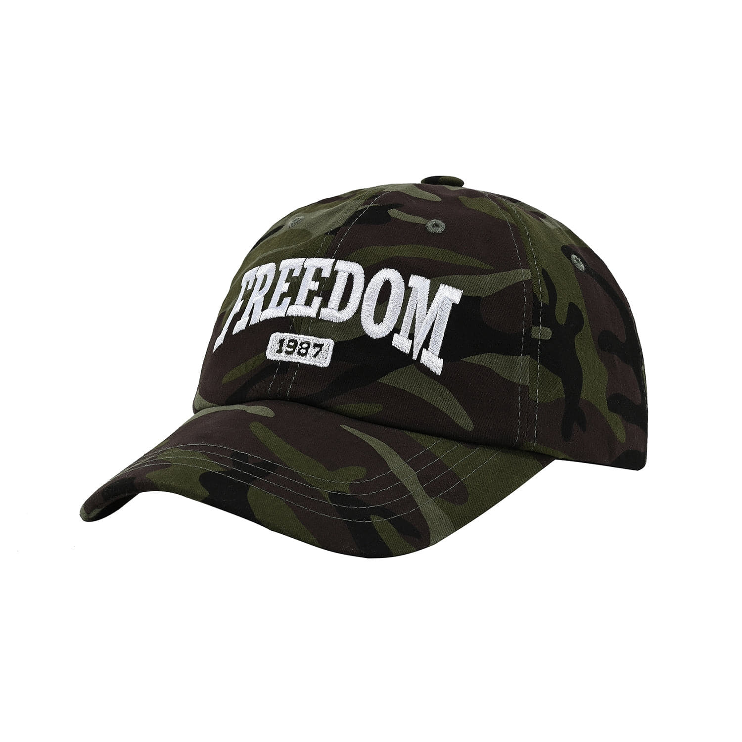 หมวกแก๊ป FREEDOM 1987 (ลายพรางเข้ม)