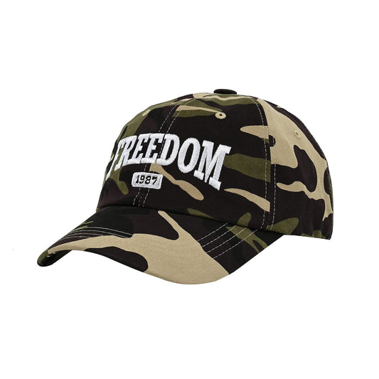 หมวกแก๊ป FREEDOM 1987 (ลายพรางอ่อน)