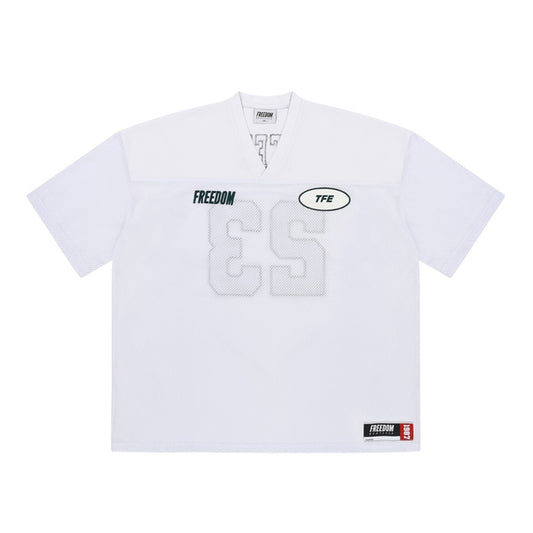 เสื้อรักบี้ตาข่าย TFE (สีขาว)