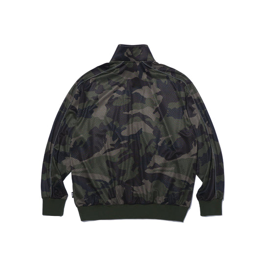 เสื้อแจ็คเก็ตคอปกตาข่ายทั้งตัว (ลายพรางเข้ม)