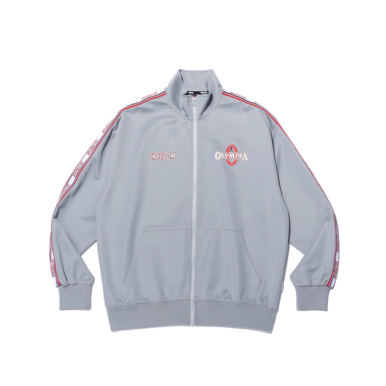 เสื้อแจ็กเก็ต Olympia Lettering Jersey (สีเทา)