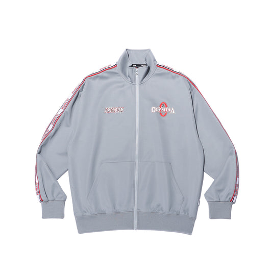 เสื้อแจ็กเก็ต Olympia Lettering Jersey (สีเทา)
