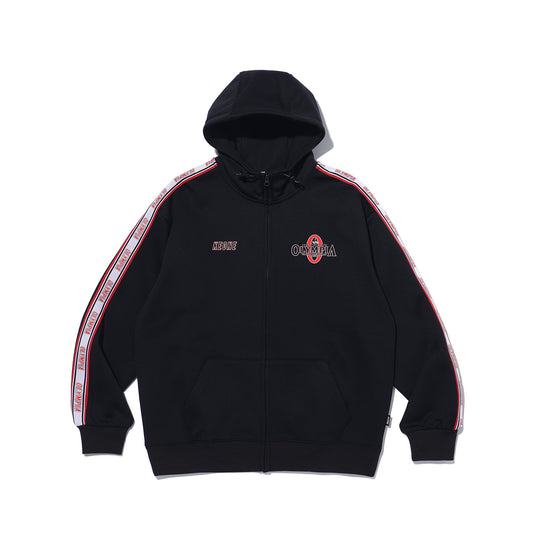 เสื้อฮู้ด KEONE Mesh Embossed (สีดำ) แบรนด์ Olympia