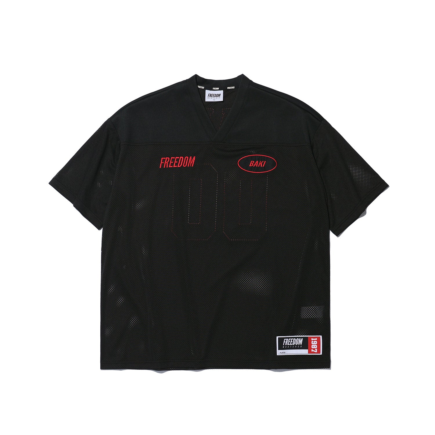 เสื้อรักบี้ Baki (สีดำ)
