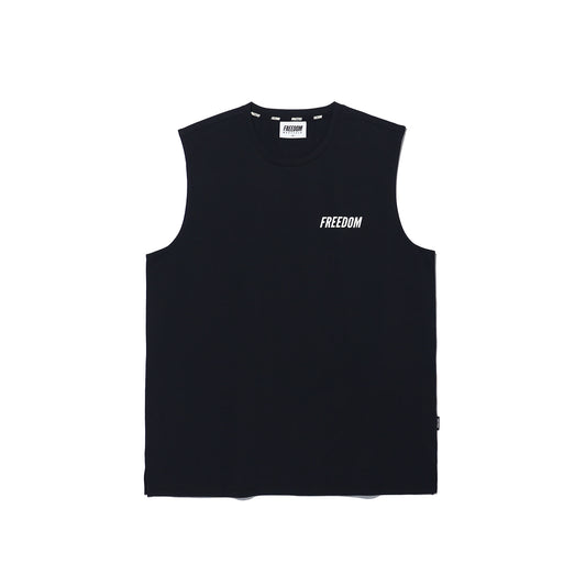 เสื้อกล้ามออกกำลังกาย Essential (สีดำ)