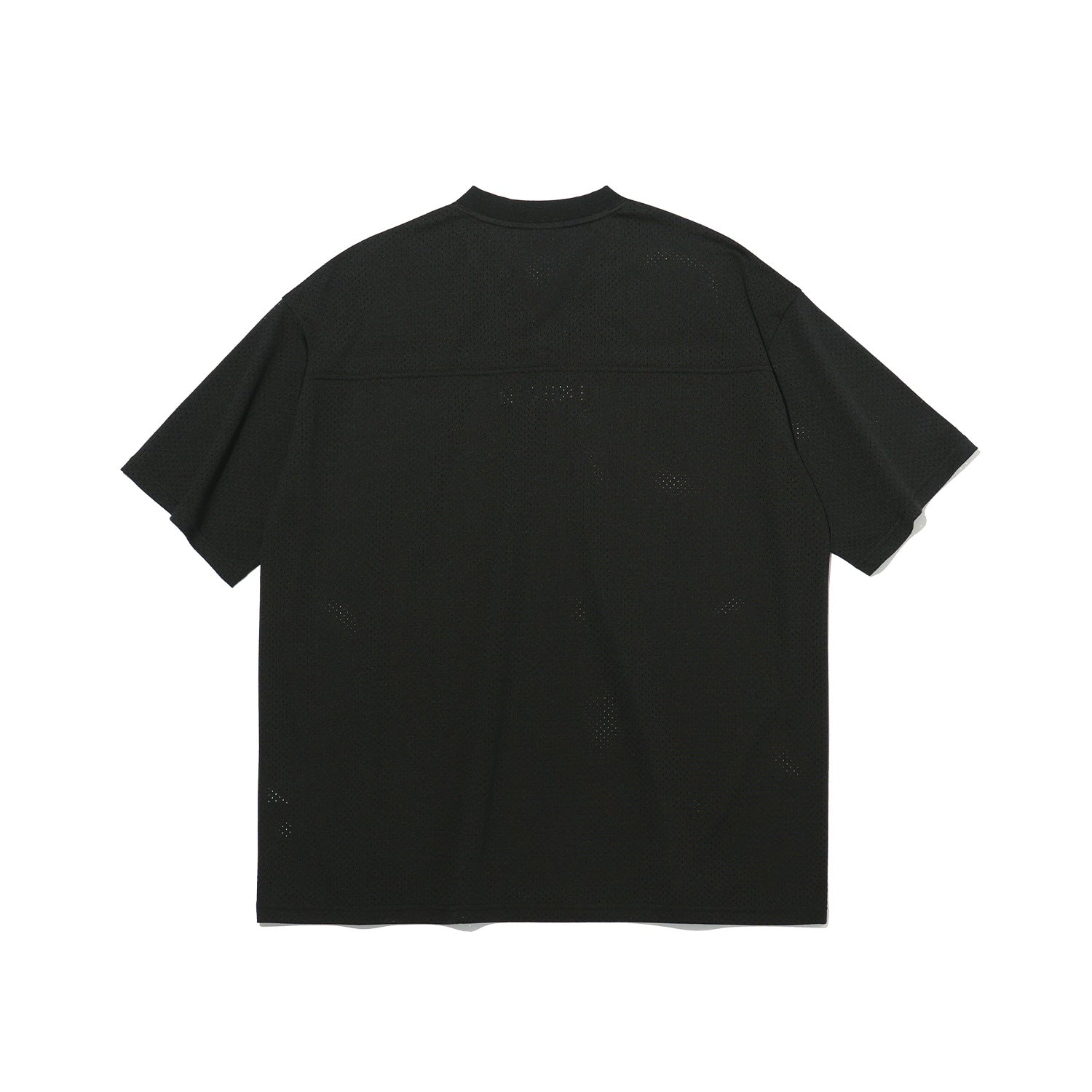 เสื้อรักบี้ตาข่ายทั้งตัว (สีดำ)