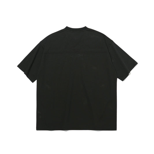 เสื้อรักบี้ตาข่ายทั้งตัว (สีดำ)