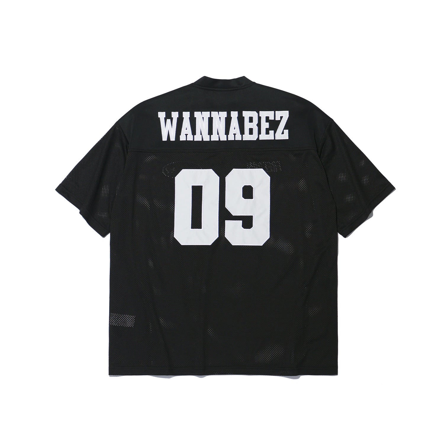เสื้อรักบี้ Wannabez (สีดำ)