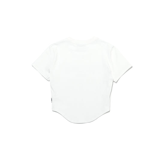 เสื้อครอป Freedom Camo Logo (สีขาว)
