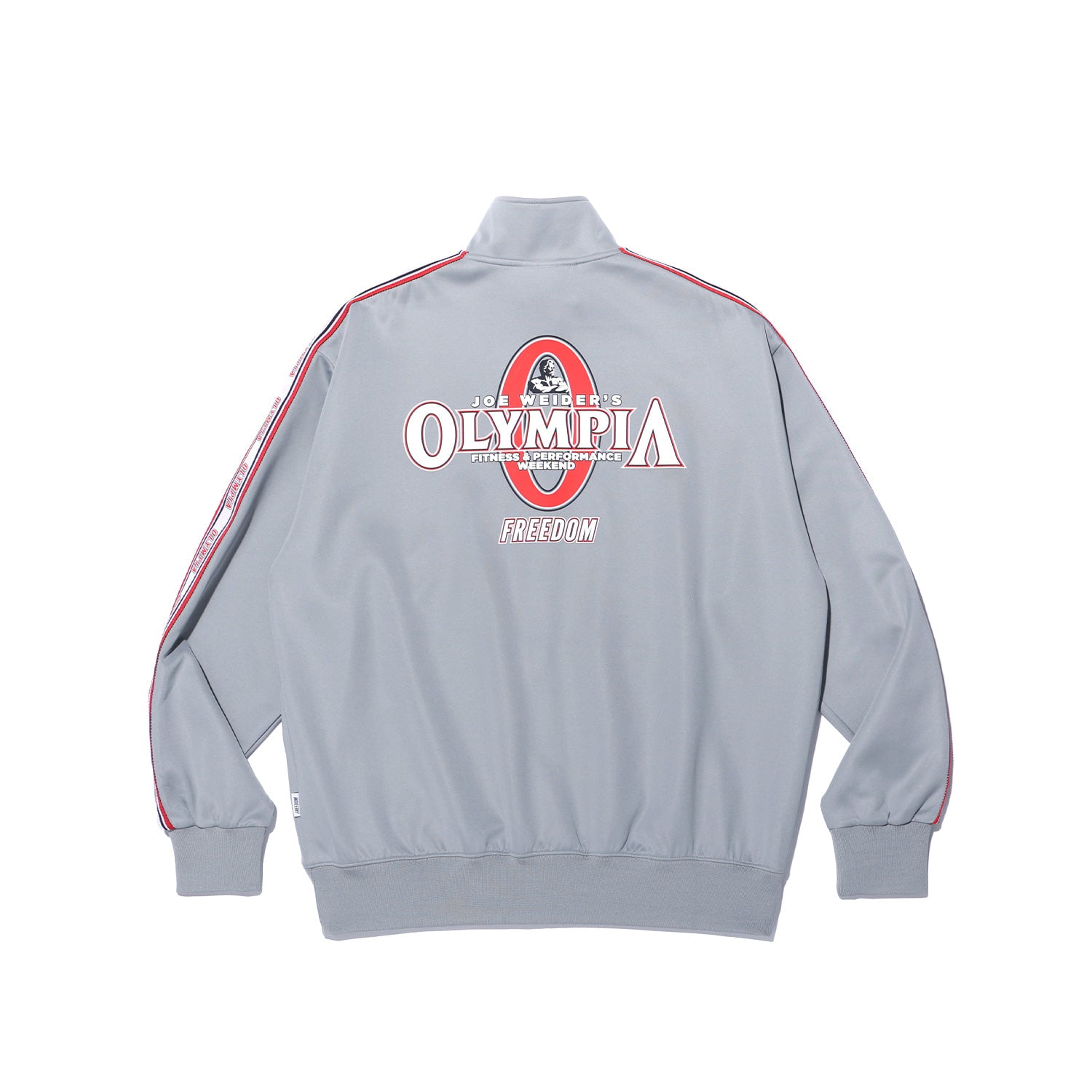 เสื้อแจ็กเก็ต Olympia Lettering Jersey (สีเทา)