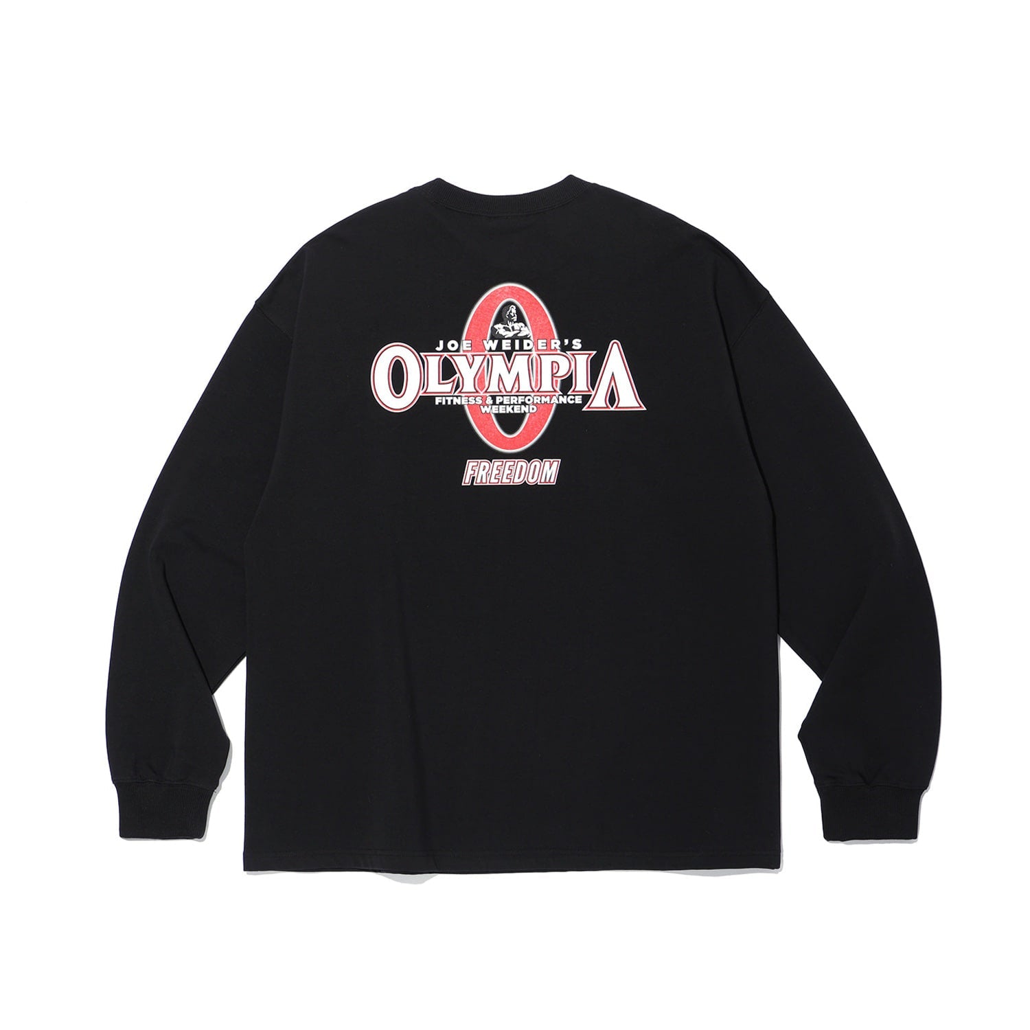 เสื้อแขนยาว Olympia Small Logo (สีดำ)