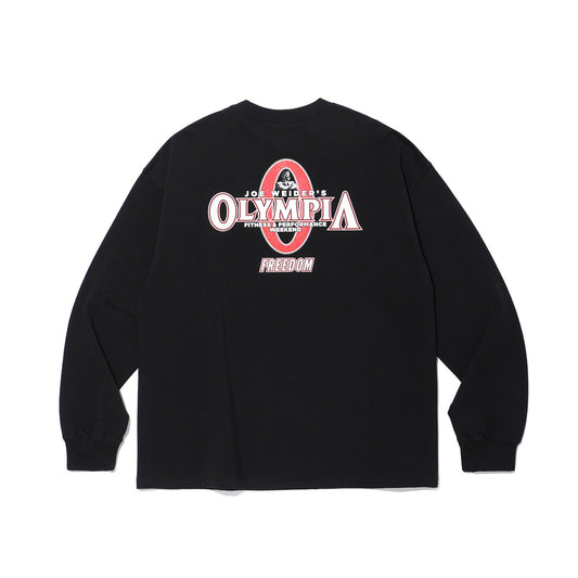 เสื้อแขนยาว Olympia Small Logo (สีดำ)