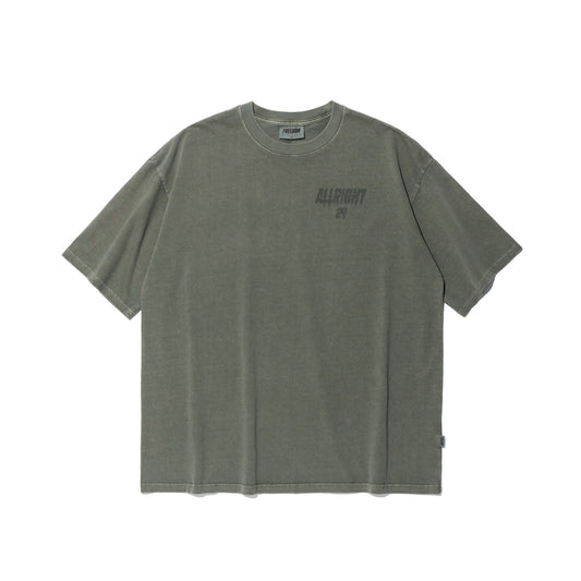 เสื้อยืด Pigment ALLRIGHT 24 (สีกากี)