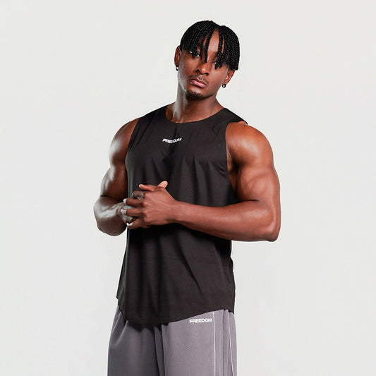 Air Muscle Core Singlet (Black) detail